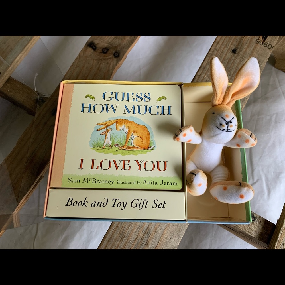 Guess How Much I Love You Book + Toy Gift Set NEW!